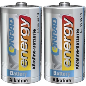 Conrad energy LR20 batéria typu D alkalicko-mangánová  1.5 V 2 ks