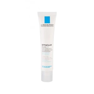 La Roche-Posay Effaclar Duo (+) 40 ml denný pleťový krém pre ženy na mastnú pleť; na problematickú pleť s akné