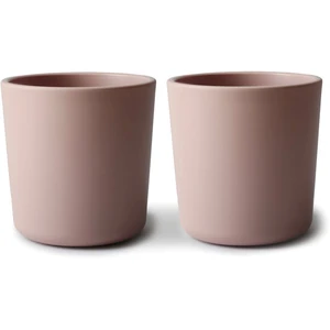 Mushie Dinnerware Cup hrnek Blush 2 ks