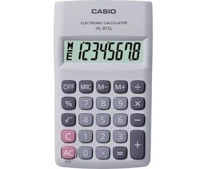 Casio HL815L kapesní kalkulačka displej 8 míst