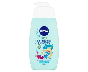 Nivea dětský sprchový gel a šampon 2 v 1 s jablečnou vůní  500 ml