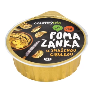 Nátierka so smaženou cibuľkou 95 g BIO   COUNTRY LIFE