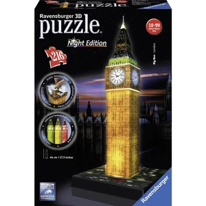 Ravensburger Big Ben v noci