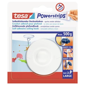 tesa POWERSTRIPS® stropné háky tesa® Powerstrips  biela Množstvo: 1 ks