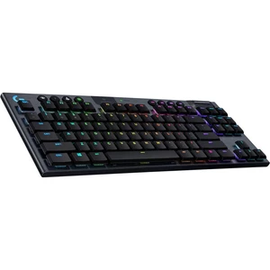 Logitech Gaming G915 TACTILE bezdrôtový herná klávesnica  US anglická, QWERTY čierna