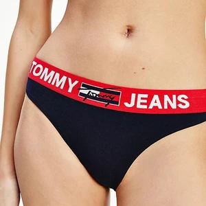 TOMMY HILFIGER Čierne nohavičky Bikini Tommy Jeans