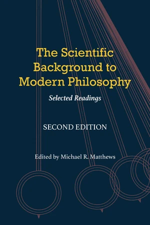 The Scientific Background to Modern Philosophy