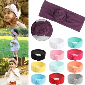 Baby Super Soft Cotton Headbands Elastic Hair Bands for DIY Hair Accessories Toddler Kids Accessories Newborn Photo Props