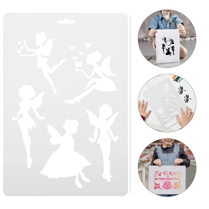 Drawing Board Cakesicles Mold DIY Stencils Wall Painting Pp Exquisite Child