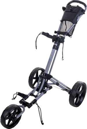 Fastfold Trike Grey/Black Cărucior de golf manual