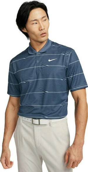 Nike Dri-Fit Victory+ Mens Midnight Navy/Diffused Blue/White XL Camiseta polo