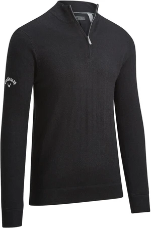 Callaway Windsper 1/4 Zipped Black Ink XL Maglione