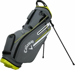 Callaway Chev Stand Bag Charcoal/Flower Yellow