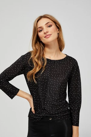 Blusa alla moda Moodo Polka Dot