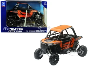 Polaris RZR XP1000 ATV Orange 1/18 Model by New Ray