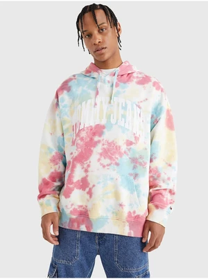 Tommy Hilfiger Jeans Sweatshirt - TJM AOP TIE DYE HOODIE multicolor