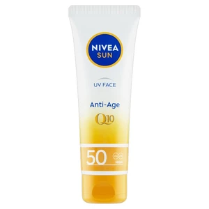 Nivea Protivráskový krém na opalování SPF 50 (UV Face Q10 Anti-Age & Anti-Pigments) 50 ml