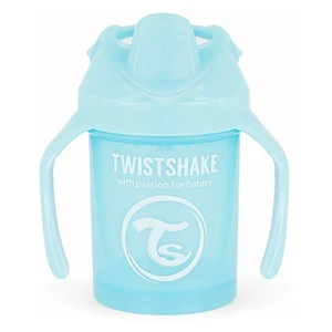 TWISTSHAKE Hrnek netekoucí učící modrý 4 + měsíců  230 ml