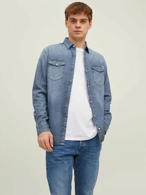 Jack & Jones Heridan Košile Modrá