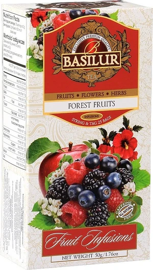 BASILUR Fruit Forest Fruits nepřebal 25 x 2 g