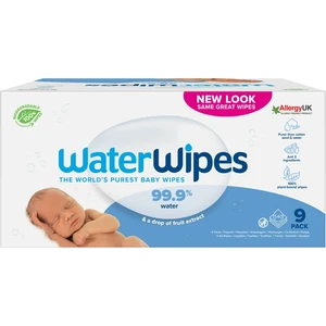 Water Wipes Baby Wipes 9 Pack dětské jemné vlhčené ubrousky 9x60 ks