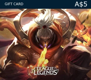 League of Legends A$5 Prepaid RP Card AU