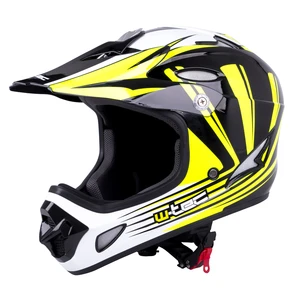 Downhill přilba W-TEC FS-605 Allride  Yellow Graphic  L (59-60)