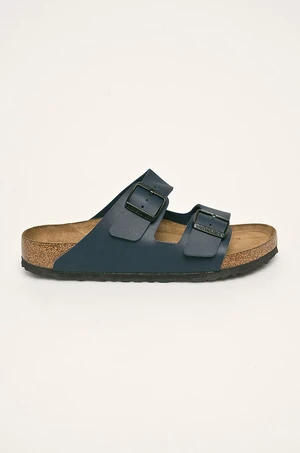 Pantofle Birkenstock Arizona SFB pánské, modrá barva