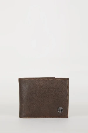 DEFACTO Men's Faux Leather Wallet