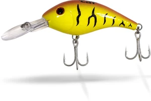 Black cat wobler cranker yellow zombie - 12 cm 25 g