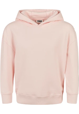 Girls' Organic Pink Hooded