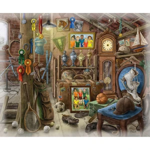 Ravensburger Puzzle Exit Podkrovie 99 dielikov