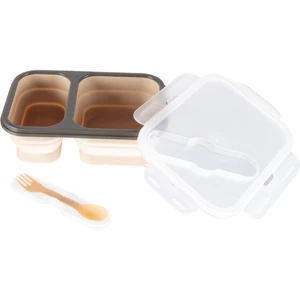 Zopa Silicone Lunch Box Large jídelní sada Sand Beige 21x15 cm 1 ks