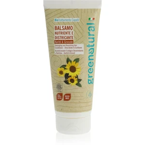 Greenatural Hair Conditioner Sunflower & Shea Butter vyživující kondicionér na vlasy s bambuckým máslem 200 ml