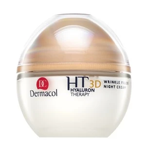 Dermacol Hyaluron Therapy 3D Wrinkle Filler Night Cream intenzívne nočné sérum 50 ml