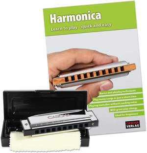 Cascha HH 1630 EN Master Edition Blues Set Diatonisch Mundharmonika