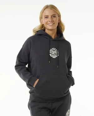 Rip Curl ICONS OF SURF HERITAGE HOOD Washed Black Sweatshirt