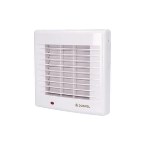 Koupelnový ventilátor s automatickou žaluzií, časovým doběhem a hygrostatem DOSPEL POLO 4/AŽ/WC/H 1020004 1020004