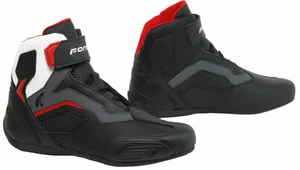 Forma Boots Stinger Flow Black/White/Grey 43 Stivali da moto