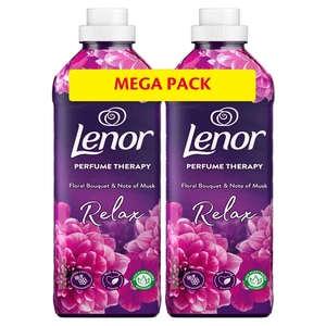 LENOR Floral Bouquet & Note Of Musk Aviváž 74 praní 2 x 925 ml