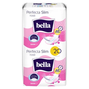 BELLA Perfecta Slim Rose Hygienické parfemované vložky s křidélky 20 ks