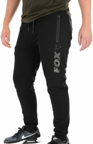 Fox Fishing Spodnie Joggers Black/Camo Print M