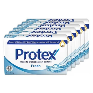 PROTEX Fresh Tuhé mýdlo s přirozenou antibakteriální ochranou 6 x 90 g