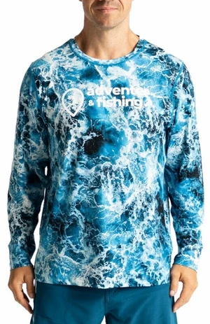 Adventer & fishing Camiseta de manga corta Functional UV Shirt Stormy Sea S