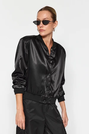 Trendyol Black Oversize kabát kabát