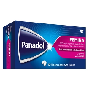 PANADOL Femina flm 500 mg/10 mg 10 tabliet