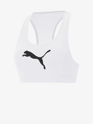 Puma Mid 4Keeps White Sports Bra