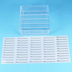 Eyelash Extension Storage Box Eyelash Extension Organizer Lash Plate Storage Organizer Holder Eyelash Extension Tools