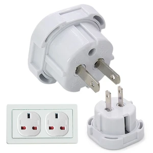 Portable Universal Wall Sockets Plugs Charging Adapter UK To USA Converter Power Charger Travel Adapter