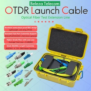 OTDR Launch Cable Fiber 1000/2000M Single Mode SC/FC OTDR Test Extension Cord OTDR Dead Zone Eliminator 1km 2km